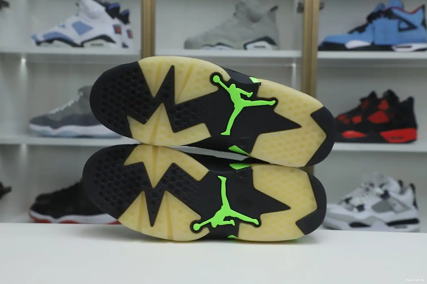 JORDAN AIR RETRO 'ELECTRIC 6 Kimikick GREEN' 0513